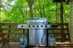 Gas Grill with Propane Provided
